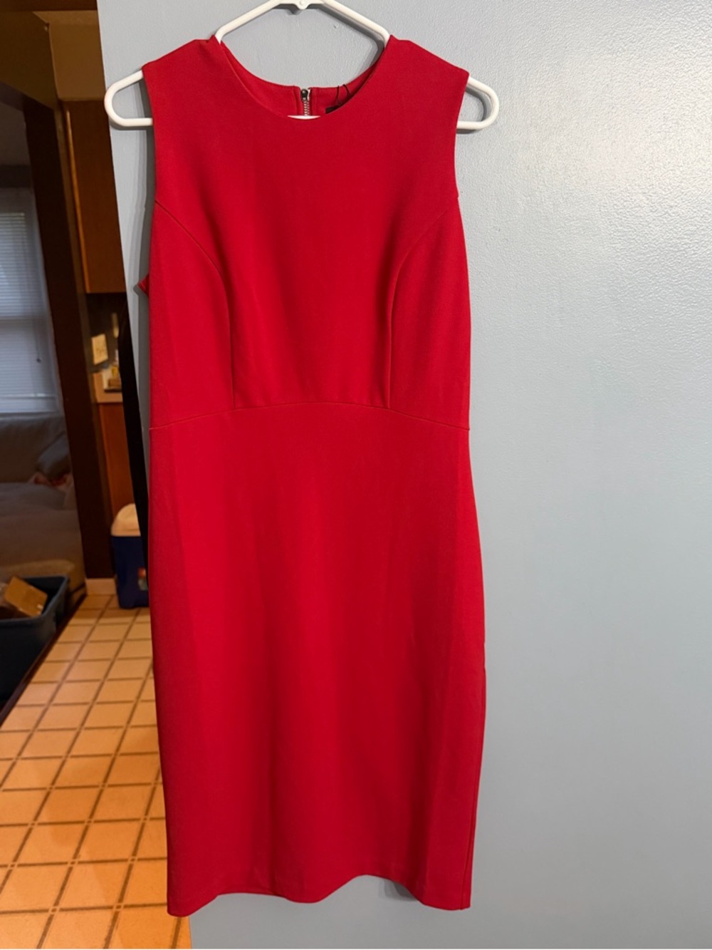 Express Classic Red Sleeveless midi dress - NWT - medium